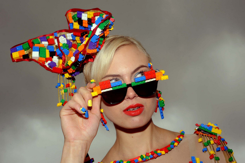 Illustration for article titled Would You Wear These Lego-Inspired Fashions?